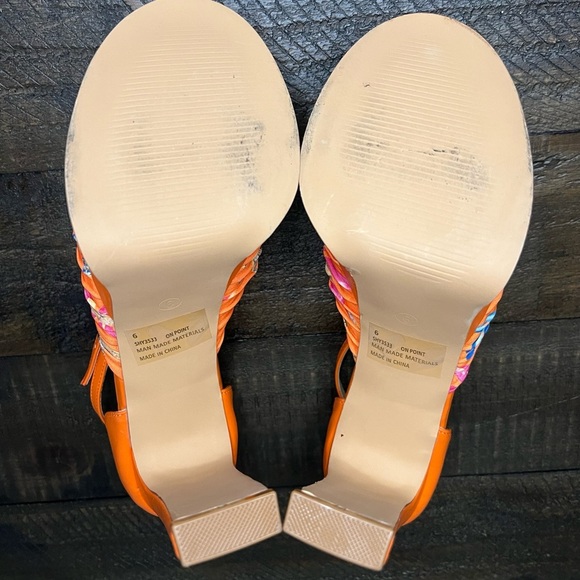 Lemonade Platform Heel Sandals, On Point, Size 6 - Picture 7 of 9